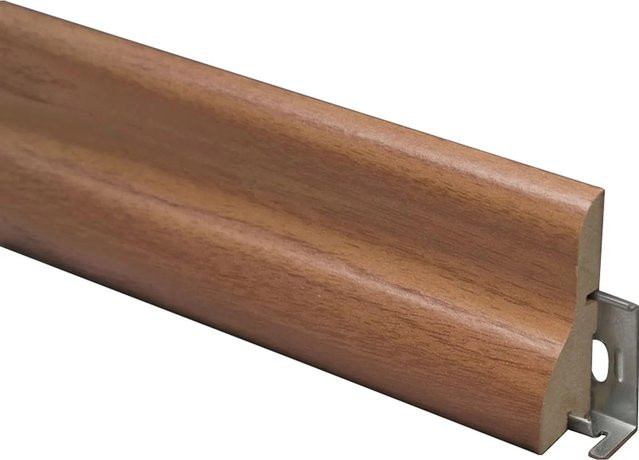 Classen Visiogrande Leistenclip für Sockelleisten aus Metall in Braun, 30 Stück - Bild 1