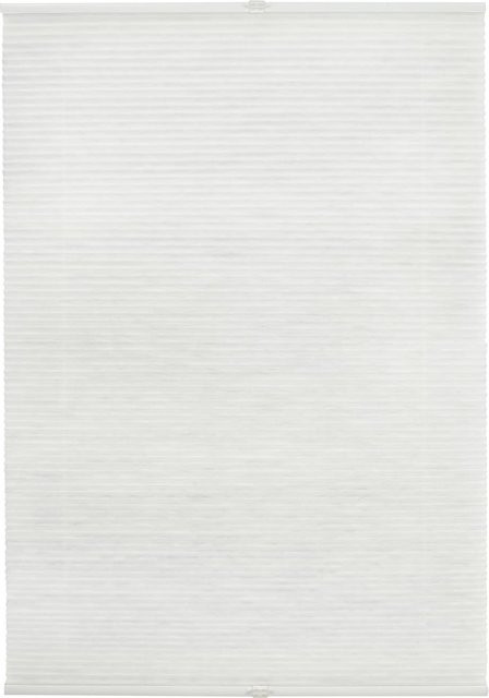 Ondeco Wabenplissee mit Klemmfix zur Montage ohne Bohren, blickdicht als Sonnen- und Schallschutz, Farbe: Weiss, B: 120 cm, H: 130 cm - Bild 1