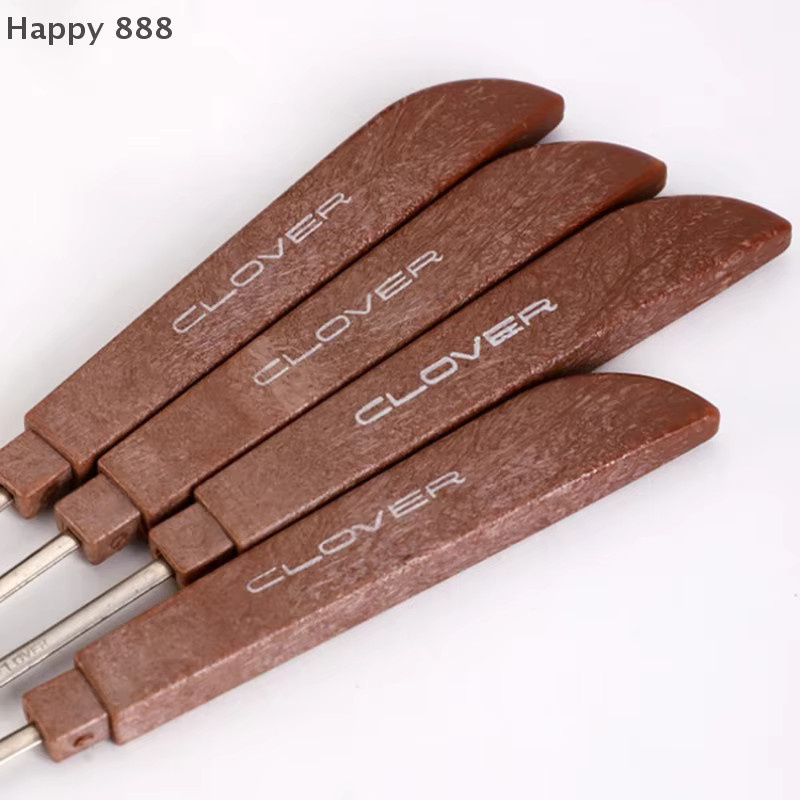 Clover Steel Craft Cutter Nahttrenner und Stichnadel mit Kunststoffgriff in Braun - Bild 4