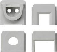 Gira Adapter für Aufputzinstallation in Weiß - Bild 1