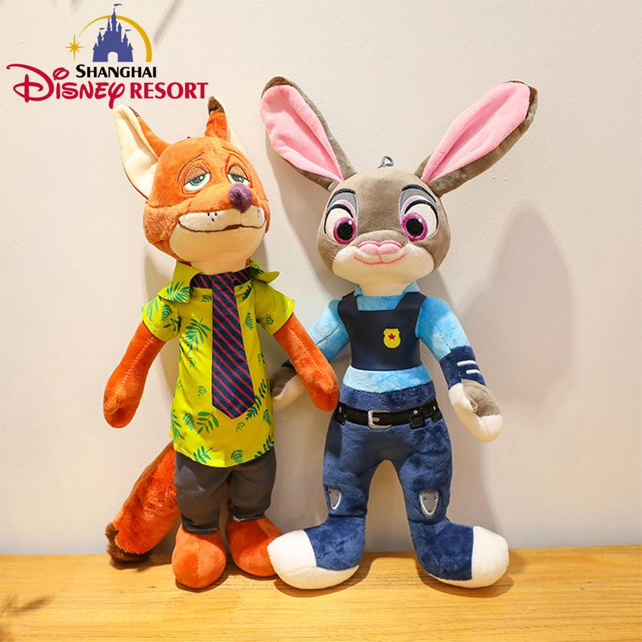 Yiran toy 1 Zootopia Nick Wilde Judy Hopps Cartoon Plüschfigur - Bild 2