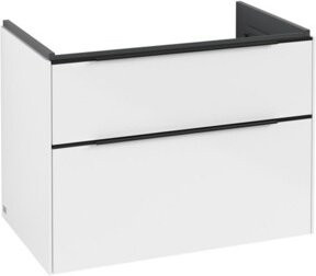 V&B Waschtischunterschrank Subway 3.0 in Weiß, B/T/H: 77,2 x 47,8 x 47,8 cm - Bild 1