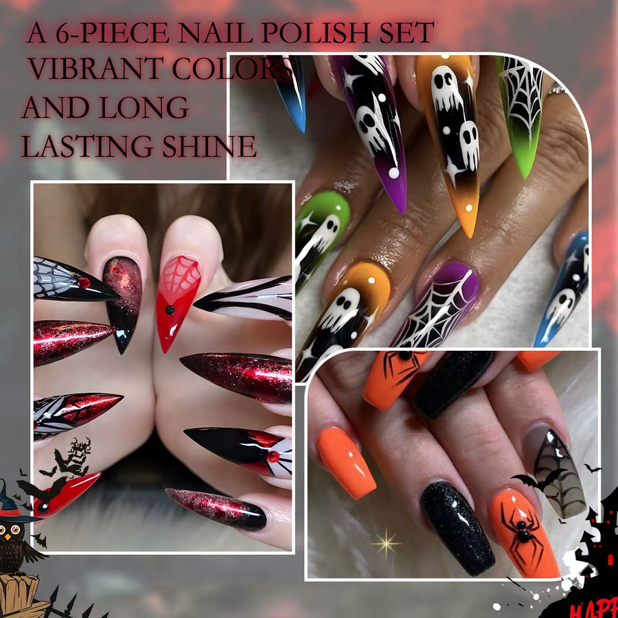 VOKY Nagelgel-Set, 6-teilig, glänzend - Bild 2