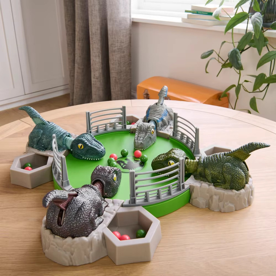 Disney Jurassic World Ravenous Raptors The Dino Chomping Game, Spielset, Actionfigur - Bild 4