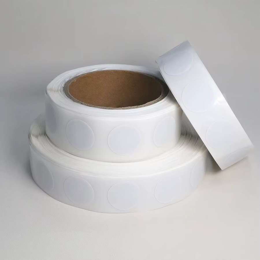 newbega ISO15693 SLIX RFID-Aufkleber 13,56 MHz, programmierbar, weiß, Durchmesser: 30 mm - Bild 2