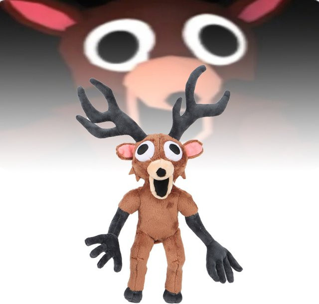 DOYOUDO 99 Nächte Im Wald Hirsch, Plüsch Spielzeug, Braun - Bild 1