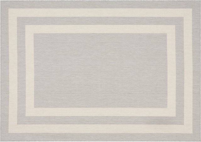 Peyer Syntex Teppich Terrace Bordüre Grau B/T: 120 x 170 cm - Bild 1