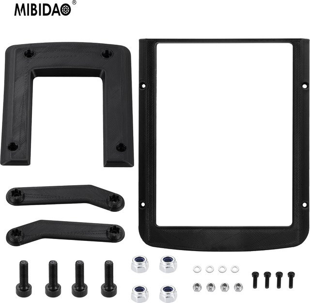 MIBIDAO Dach-Unterfahrschutz, Fahrzeugkörperschutz für 1/10 RC-Car, Granit, 4 x 4, Mega 550 V3 - Bild 1