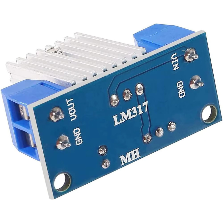 LM317 DC-DC Konverter Buck Step Down Modul Blau, Einstellbarer Linear Regler für Netzteil-Spannungsregelung - Bild 3