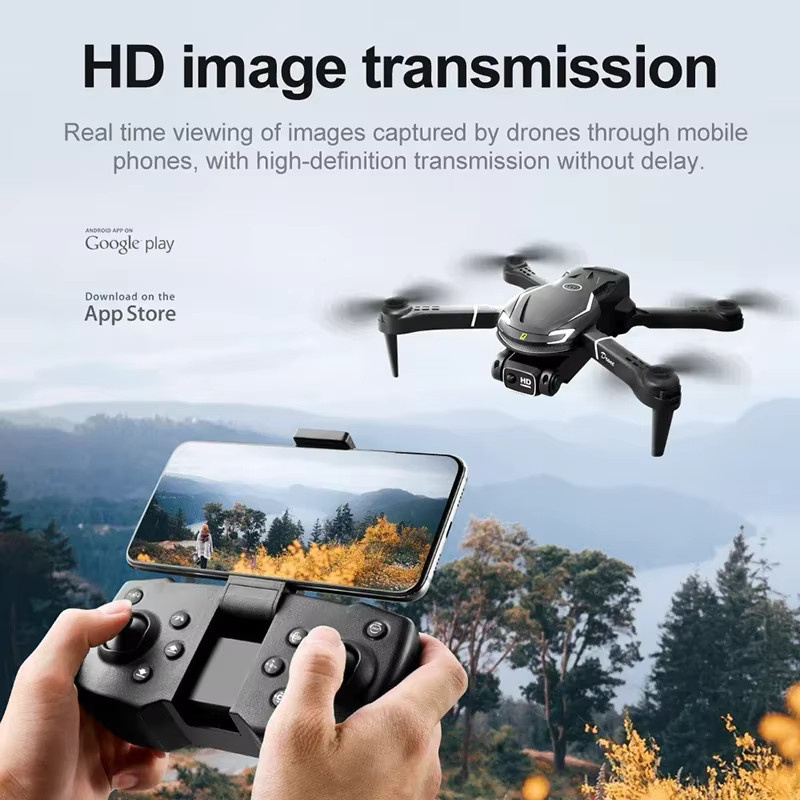 DIXSG Drohne V88 8K 5G Quadcopter mit HD-Doppelkamera in Schwarz - Bild 4