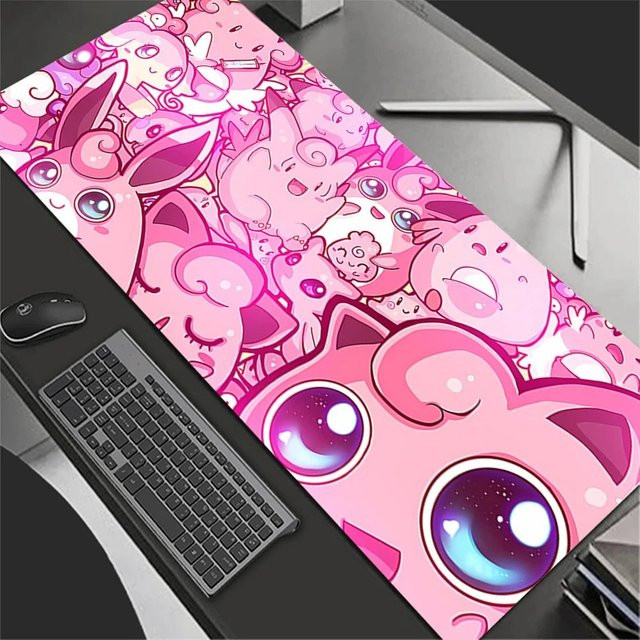 Bandai Kawaii Gaming Mauspad mit Pokémon Motiv in Pink für PC und Notebook - Bild 1