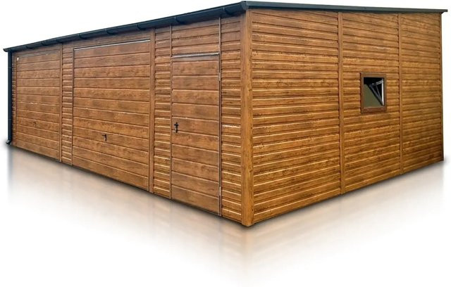 Liderstal Zelthalle Standard aus Stahl mit Trapezprofilblechen B/T: 900 x 600 cm - Bild 1