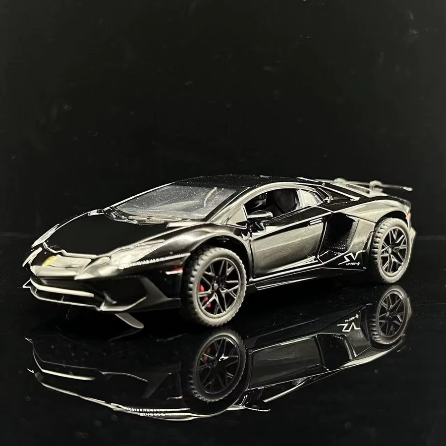 MAKEDA Lamborghini LP750 LP770 Sportwagen Modell, 1:32, Metall, Sound - Bild 3