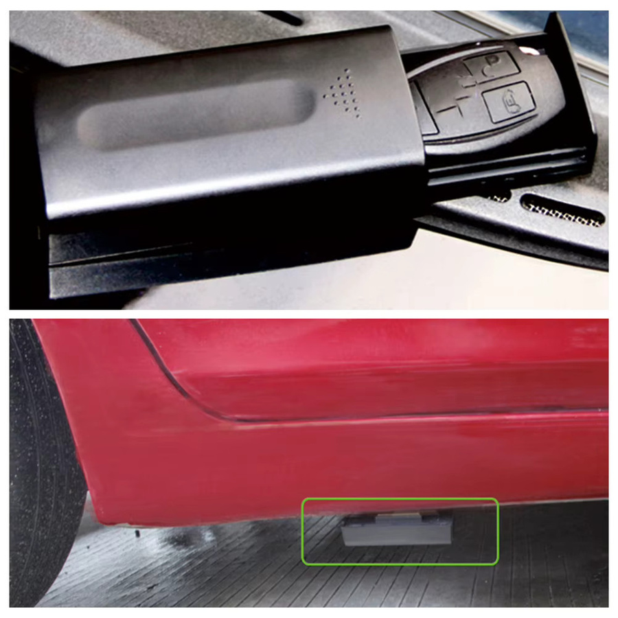 ALLOET Magnetische Schlüsselbox für Autos in Schwarz zur kreativen und tragbaren Schlüsselversteckung für den Outdoor-Einsatz - Bild 3
