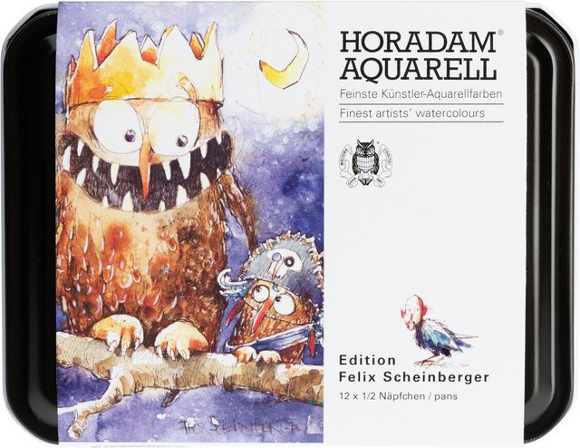 Schmincke Horadam Aquarellfarben Felix Scheinberger Set Multicolor 12 Farben - Bild 1