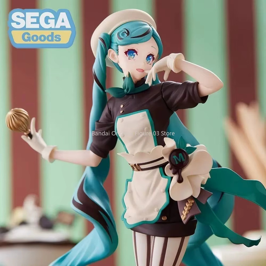 SEGA Vocaloid Hatsune Miku Dunkle Schokolade Gebäck Chef, Modell Puppen, Einzelfigur - Bild 3