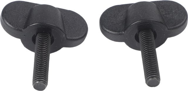 2 Stück Flügelschrauben 251896-4 für DHS680 BSS610 BSS611 DSS610 DSS611 Kreissäge, M5 x 20 mm, Schwarz - Bild 1