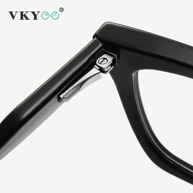 VICKY Mode LS083 Lesebrille, Geometrisch, Vollrand, Schwarz, Unisex - Bild 3