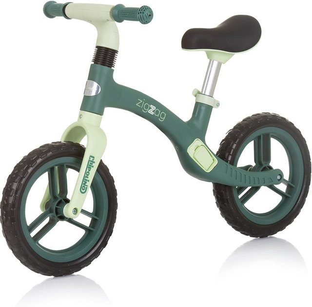 Chipolino Zig Zag Laufrad 12 Zoll mit EVA-Reifen ab 3 Jahren grün - Bild 1