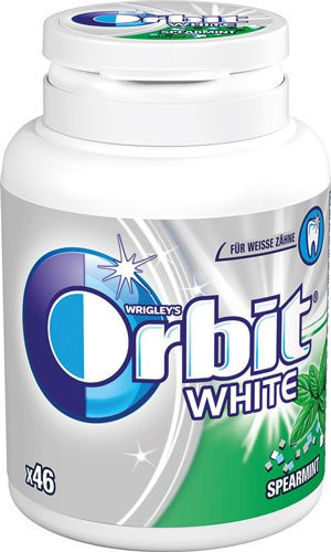 Orbit White Spearmint Dragees Kaugummi 64 g - Bild 1