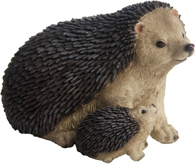Sunny Garden Deko-Figur Igel mit Kind in Braun, Höhe: 16 cm - Bild 1
