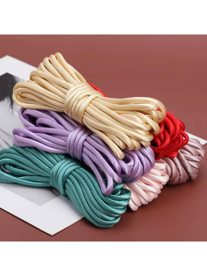 DIY-Materialpaket mit 5 Meter handgewebtem Seil und Einwortschnalle im Tang-Stil, multicolor - Bild 3