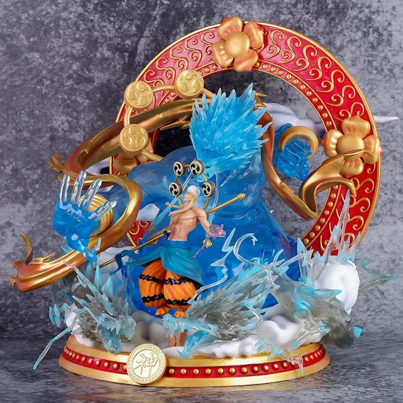 Bandai One Piece Anime Figur Enel Sky Island Charakter aus PVC, mehrfarbig, Höhe: 29 cm - Bild 3