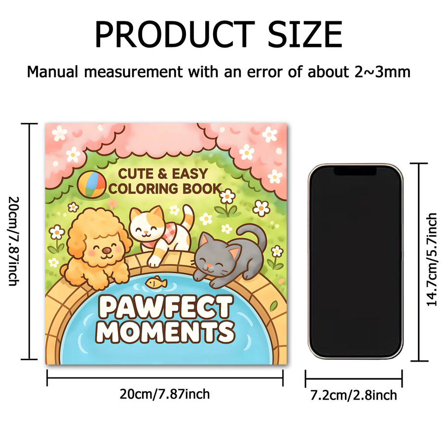 PAWFECT MOMENTS Malbuch für Erwachsene, Tiere, ab 14 Jahren - Bild 2