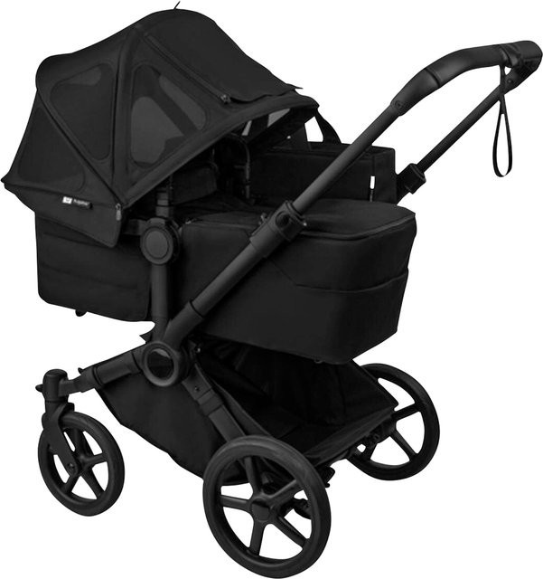Bugaboo Donkey 6 Sonnendach Breezy in Schwarz - Bild 1