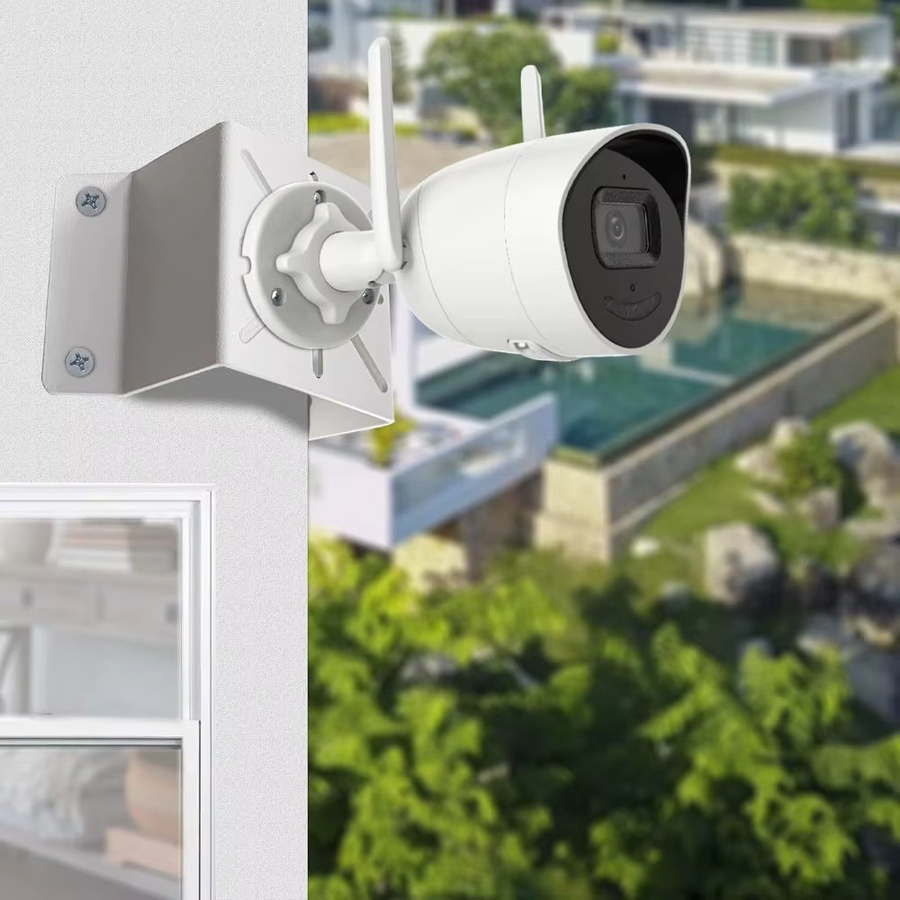 Eufy Metall-Wandhalterung für Außenbereich in Weiß zur Wandmontage und Eckmontage für S340 Kamera - Bild 2