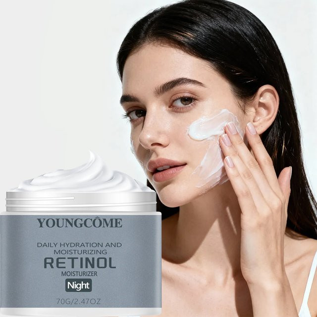 YOUNGCOME Nachtgesichtscreme mit Retinol & Hyaluronsäure, Unisex - Bild 1