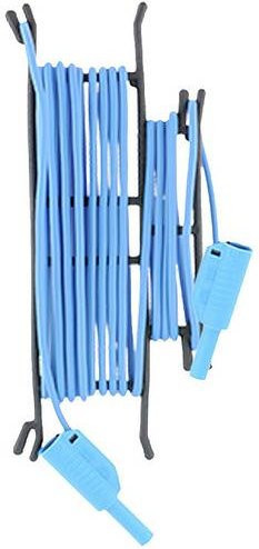 Metrel Sicherheits-Messleitung mit 4mm Bananensteckern, Blau, 5m - Bild 1