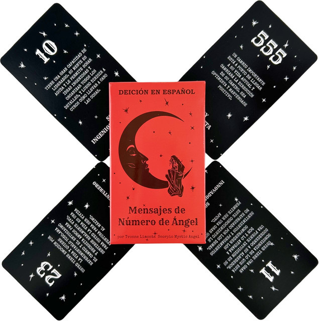 Oderjega Men Sajes de Ángel, Tarot Cards Deck, 53 Karten, Fantasy - Bild 1