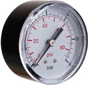 T.I.P. Manometer in Schwarz - Bild 1