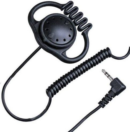 Albrecht In-Ear Ohrhörer mit 3,5 mm Klinkenstecker in Schwarz