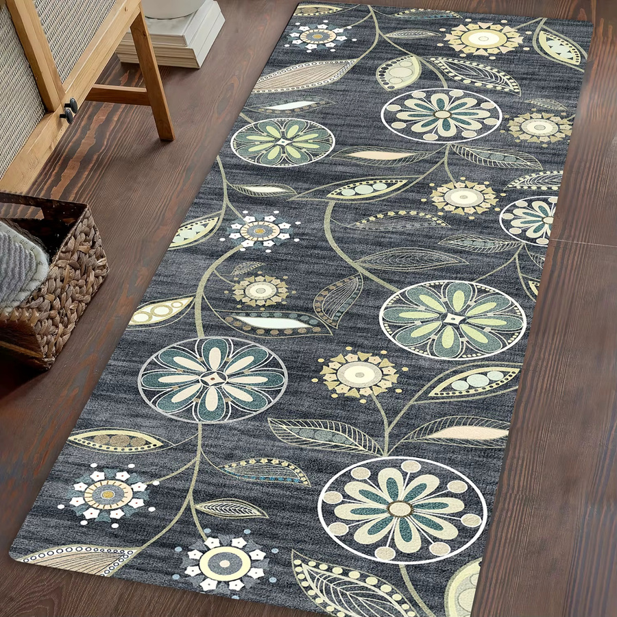VIKAMA Teppich im orientalischen Stil für Küche und Flur, rechteckig, Mehrfarbig, Breite: 120 cm - Bild 2
