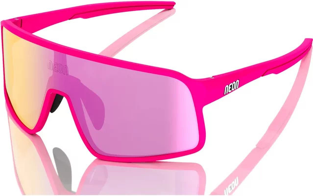 Neon Stratus Sonnenbrille, randlos, pink, Unisex - Bild 1