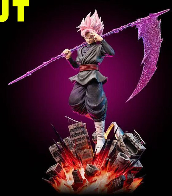 Bandai Dragon Ball Z Zamasu Figur mit LED-Basis, Actionfigur, Sammlermodell - Bild 1