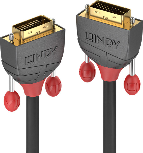 Lindy DVI-D Dual Link Anschlusskabel Schwarz 5,0 m - Bild 2