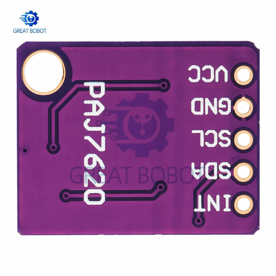 PAJ7620U2 9-Gesture-Erkennungsmodul mit I2C-Schnittstelle von baishundianzi in Lila für Arduino-Interaktionsprojekte - Bild 3