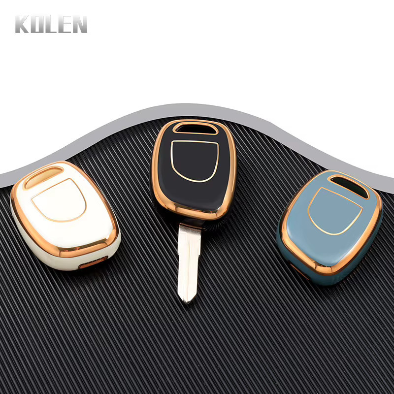 KOLEN TPU Schlüsselhülle für Renault Twingo Clio Kangoo Master NE73 VAC102 Fernbedienung Schutzhülle - Bild 3
