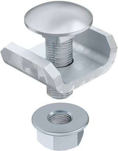 OBO Bettermann Verbindungselement aus Metall in Silber, 20 Stück - Bild 1