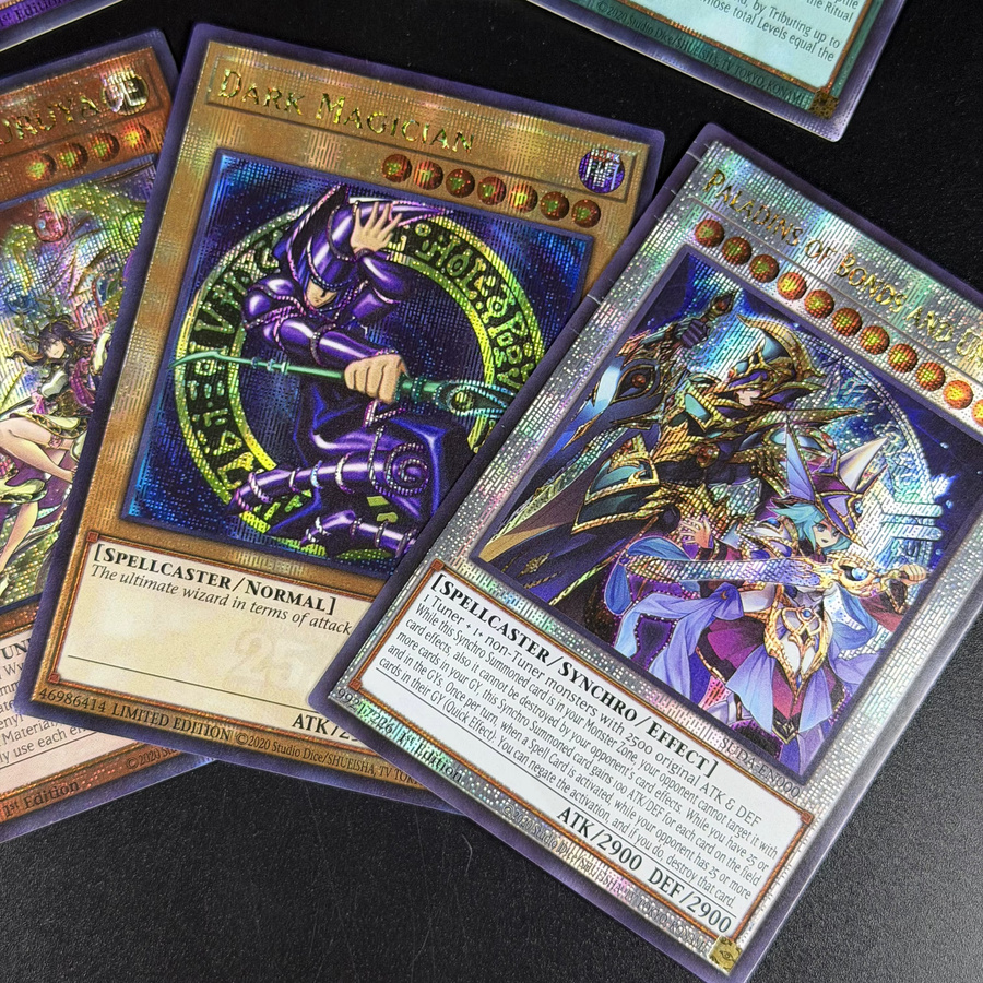Yu-Gi-Oh! Kayou Azamina Dark Magician Mitsurugi Ritual Synchro Dragon Proxy Karten - Bild 3