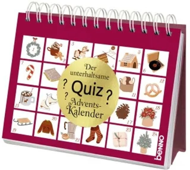 Der unterhaltsame Quiz-Adventskalender - Bild 1