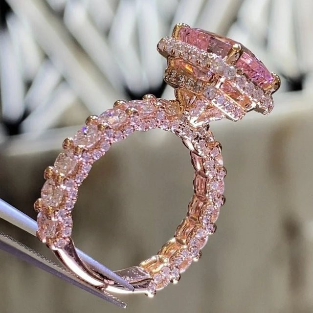 YoYo Ring, Zirkonia, Roségold, Damen - Bild 1