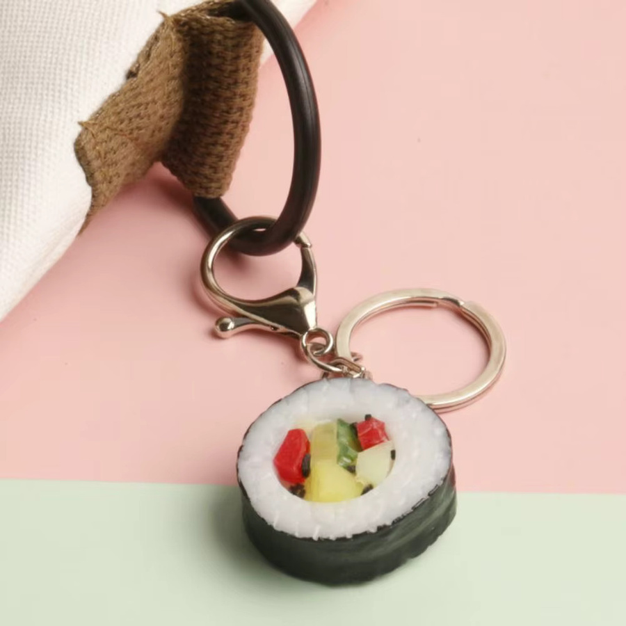 Taschenanhänger Sushi, PVC, Bunt, Herren - Bild 2