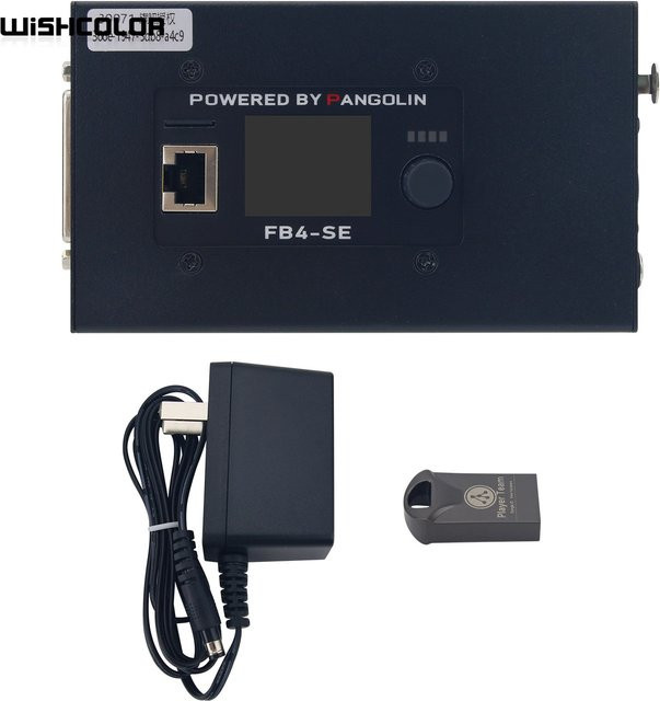 Wishcolor FB4 Laser-Controller-Box für Animations-Performance und DMX-Lichtsteuerung, Schwarz (kompatibel mit Beyond 5.1 Version) - Bild 1