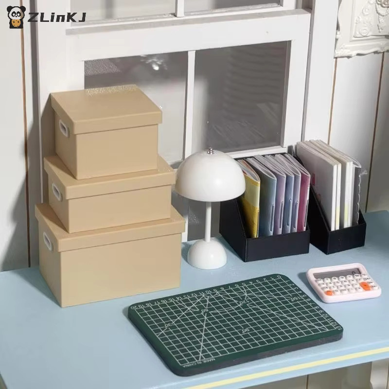 MYPANDA Miniatur-Aufbewahrungsbox mit Deckel, 1-teiliges Set - Bild 4
