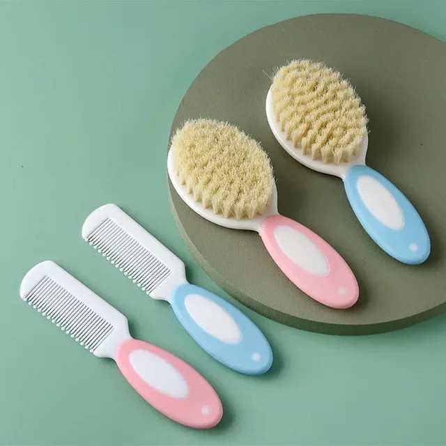 Baby Pflege Set, Kamm und Haarbürste, 2 Stück, Kinder - Bild 1