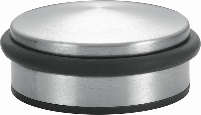 Mömax Türstopper aus Edelstahl in Silber matt - Bild 1